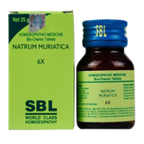 SBL Homeopathy Natrum Muriaticum Tablet 6X