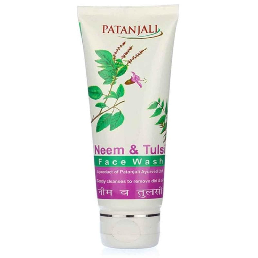 Patanjali Neem Tulsi Face Wash - safuroncart Patanjali Neem Tulsi Face Wash - safuroncart