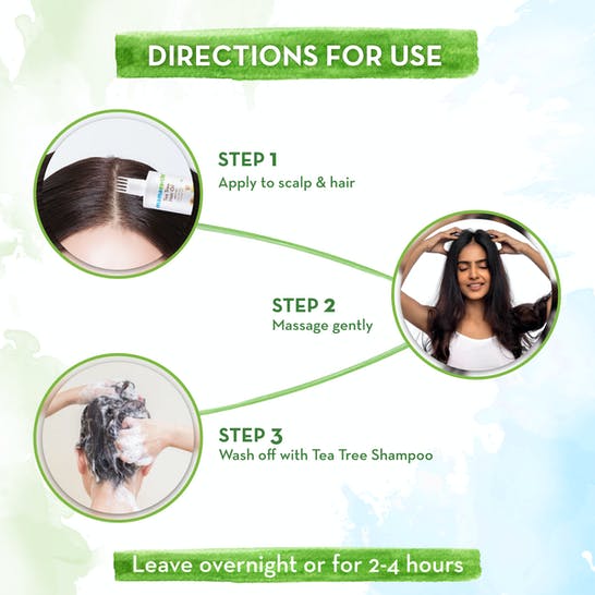 Mamaearth Tea Tree Hair Oil For Dandruff Free Hair Mamaearth Tea Tree Hair Oil For Dandruff Free Hair