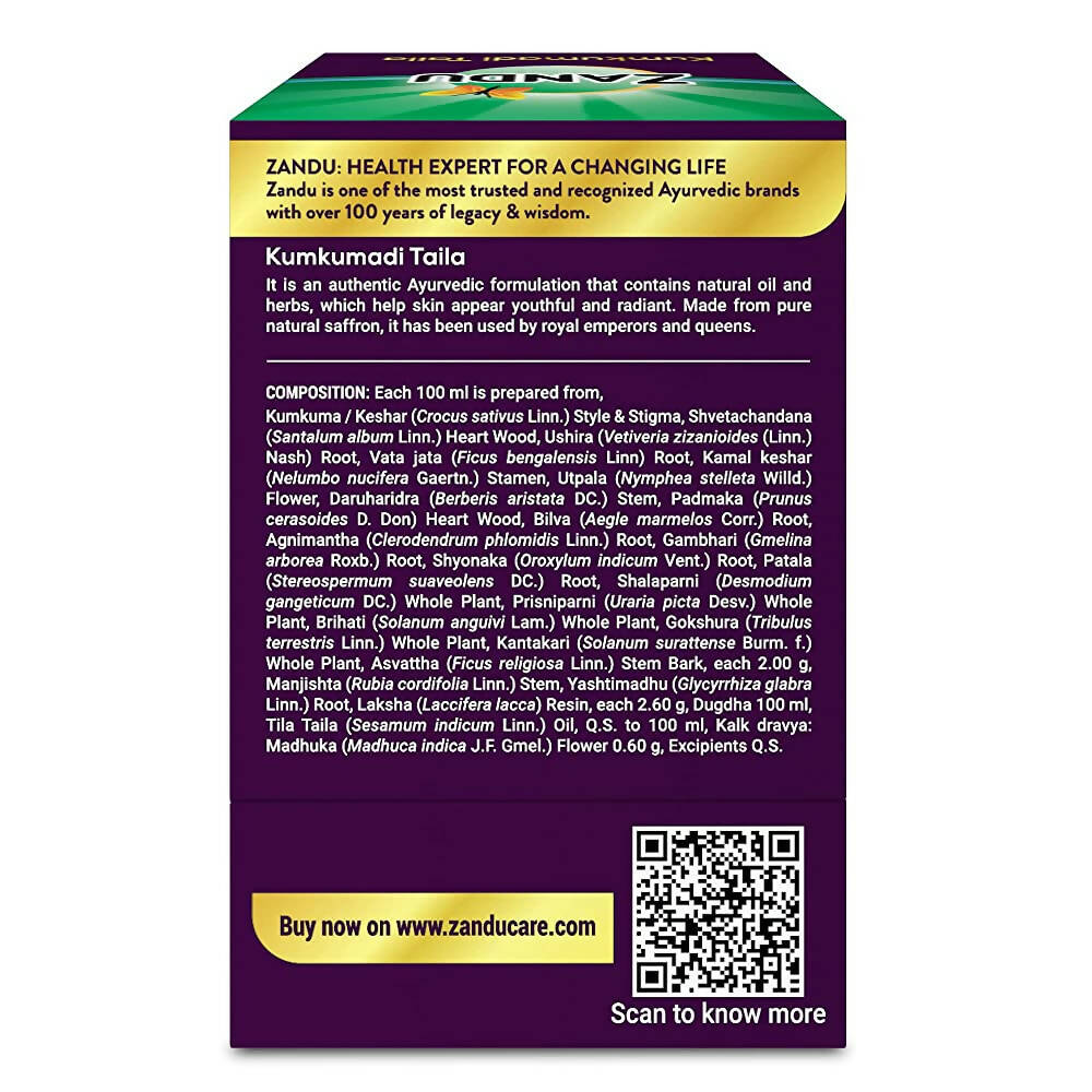 Zandu Kumkumadi Taila Zandu Kumkumadi Taila