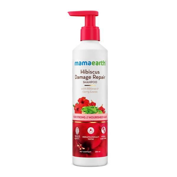 Mamaearth Hibiscus Damage Repair Shampoo - Safuron