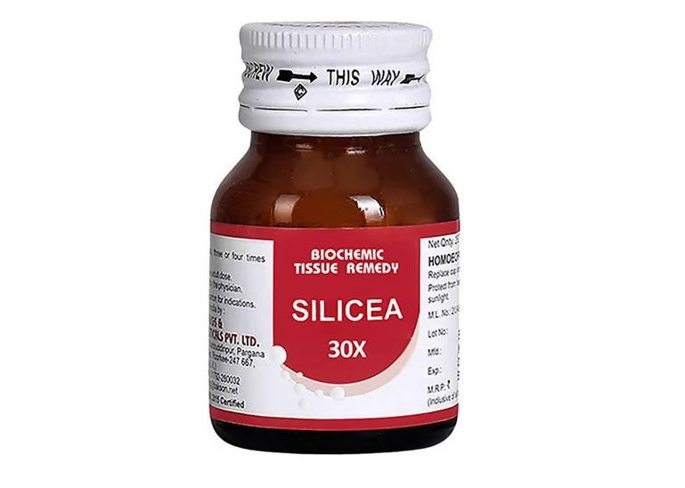 Bakson's Homeopathy Silicea Biochemic Tablets Bakson's Homeopathy Silicea Biochemic Tablets