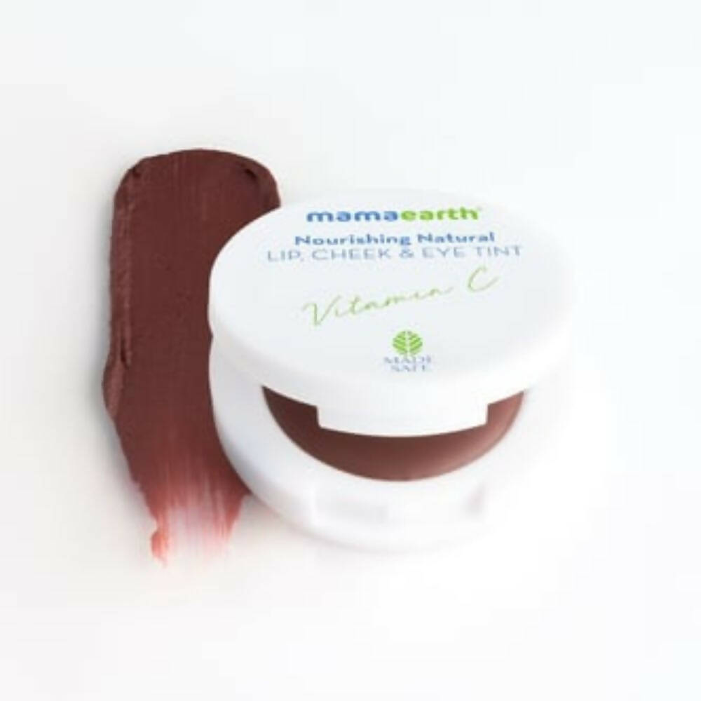Mamaearth Nourishing Natural Lip Cheek & Eye Tint With Vitamin C & Cocoa-Coco Nude Mamaearth Nourishing Natural Lip Cheek & Eye Tint With Vitamin C & Cocoa-Coco Nude