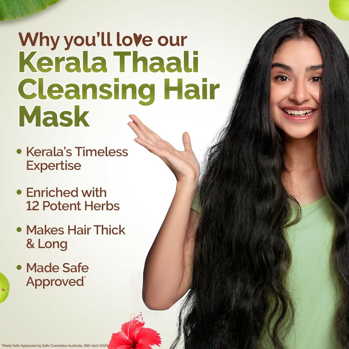 Mamaearth Kerala Thaali Cleansing Hair Mask with Power of 12 Herbs for Thick & Long Hair Mamaearth Kerala Thaali Cleansing Hair Mask with Power of 12 Herbs for Thick & Long Hair