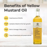 Anveshan Wood Pressed Yellow Mustard Oil Anveshan