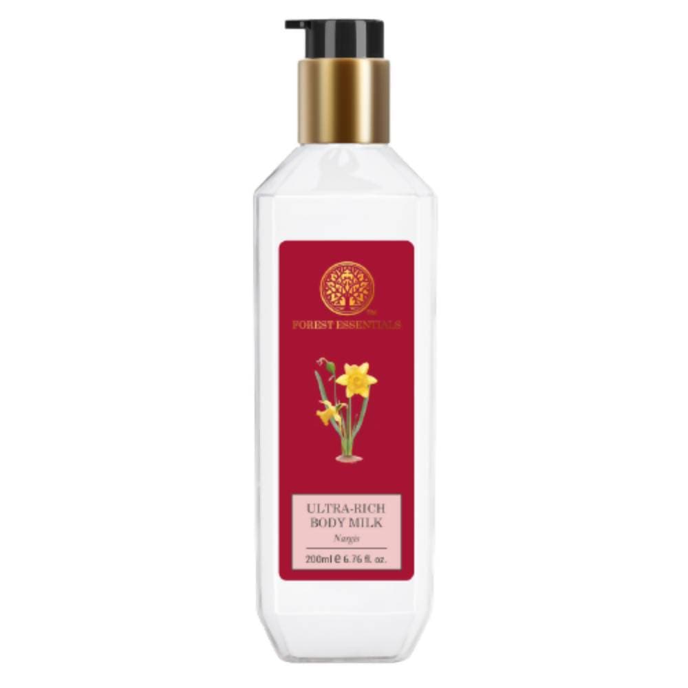 Forest Essentials Ultra-Rich Body Milk Nargis - Safuron Forest Essentials Ultra-Rich Body Milk Nargis - Safuron