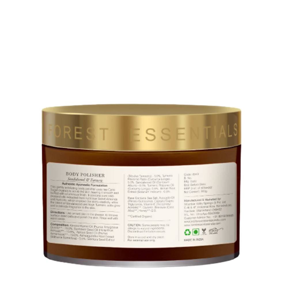 Forest Essentials Body Polisher Sandalwood & Turmeric Forest Essentials Body Polisher Sandalwood & Turmeric