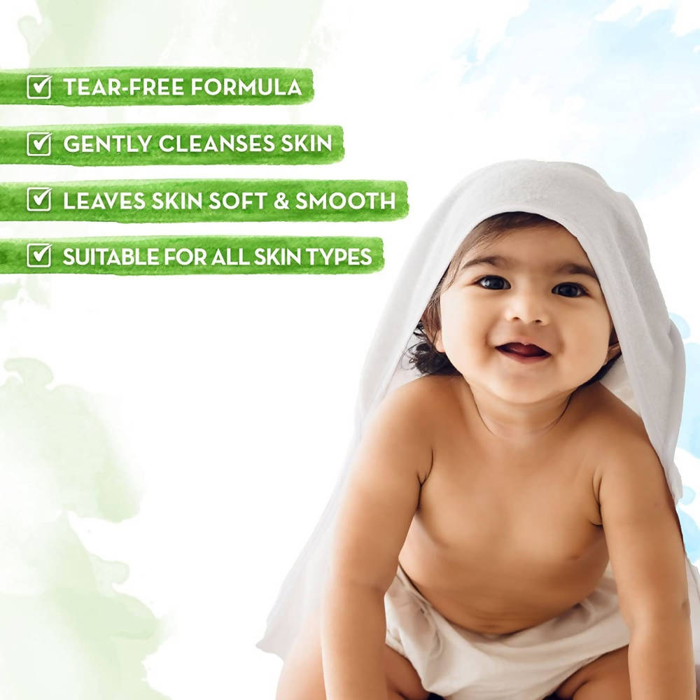 Mamaearth Milky Soft Baby Body Wash For Tear-Free Formula & Gently Cleanses Skin Mamaearth Milky Soft Baby Body Wash For Tear-Free Formula & Gently Cleanses Skin