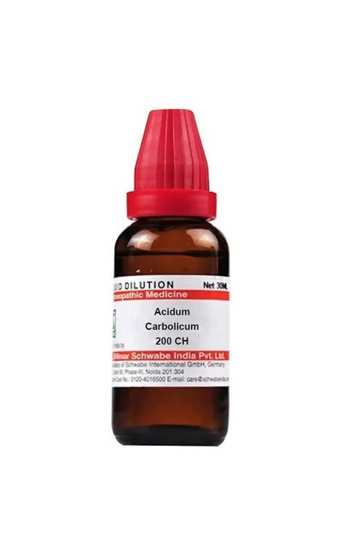 Dr. Willmar Schwabe India Acidum Carbolicum Dilution Dr. Willmar Schwabe India Acidum Carbolicum Dilution