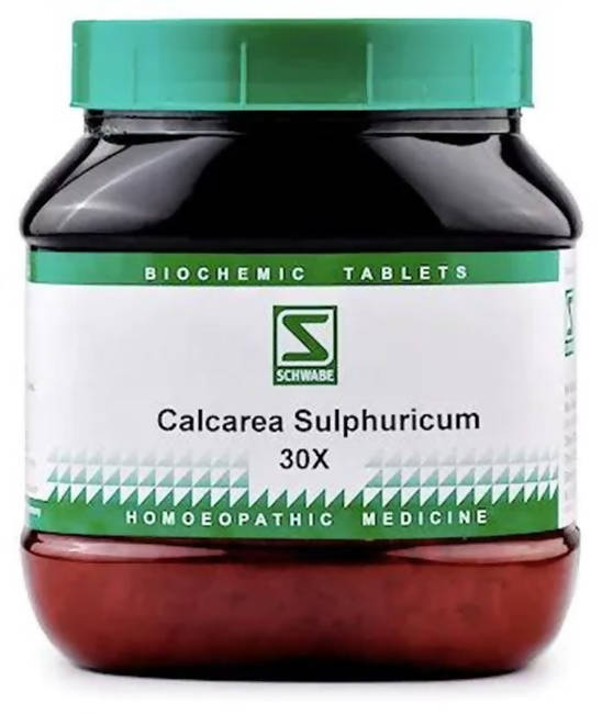 Dr. Willmar Schwabe India Calcarea Sulphurica Biochemic Tablets Dr. Willmar Schwabe India Calcarea Sulphurica Biochemic Tablets