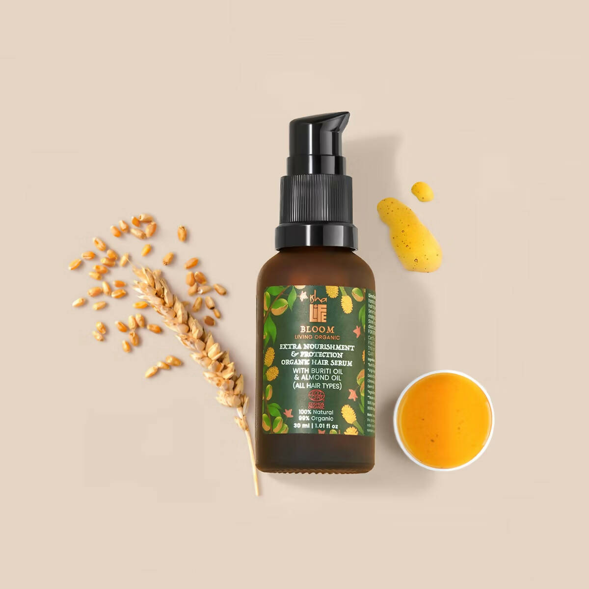 Isha Life Extra Nourishment & Protection Organic Hair Serum Isha Life Extra Nourishment & Protection Organic Hair Serum