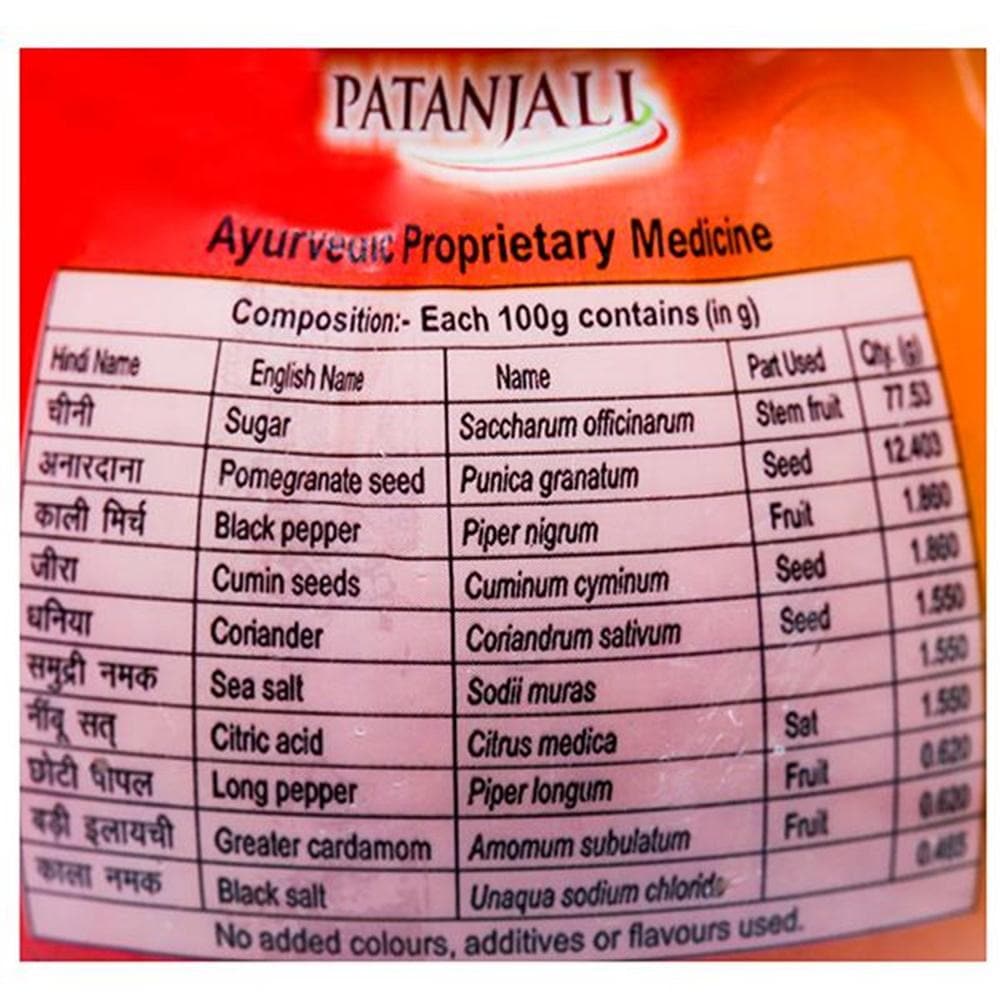 Patanjali Pachak Anardana Churna Patanjali Pachak Anardana Churna