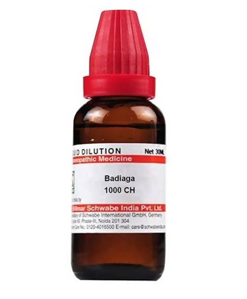 Dr. Willmar Schwabe India Badiaga Dilution Dr. Willmar Schwabe India Badiaga Dilution