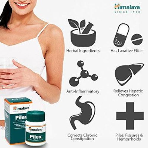 Himalaya Herbals Pilex Tablets Himalaya Herbals Pilex Tablets