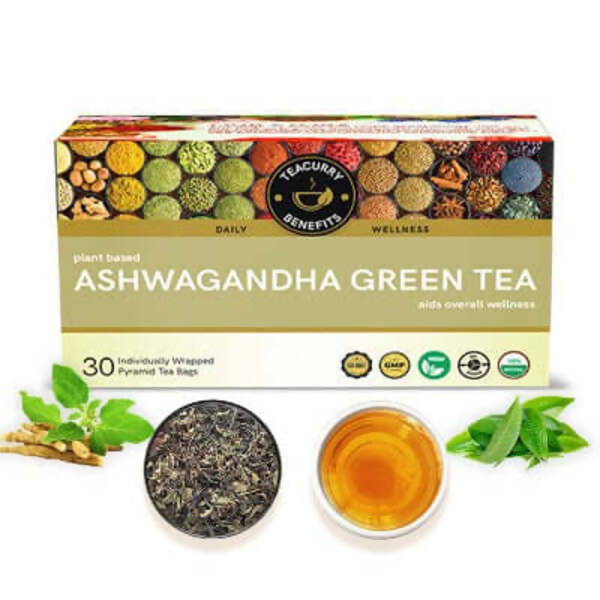 Teacurry Ashwagandha Green Tea - Safuron