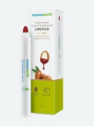 Mamaearth Hydra-Matte Crayon Transferproof Lipstick Cappuccino Brown Mamaearth Hydra-Matte Crayon Transferproof Lipstick Cappuccino Brown