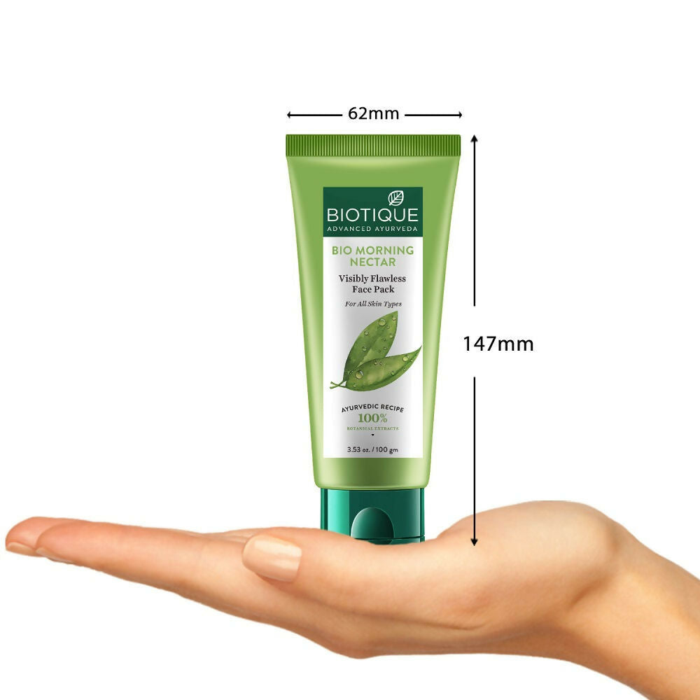 Biotique Bio Morning Nectar Visibly Flawless Face Pack Biotique Bio Morning Nectar Visibly Flawless Face Pack