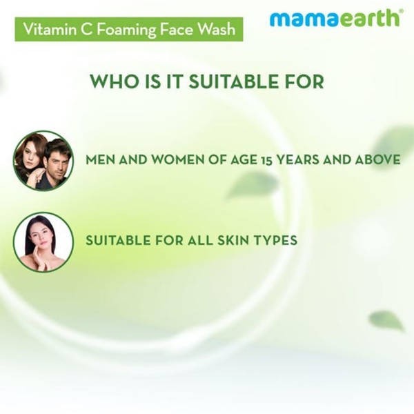 Mamaearth Vitamin C Foaming Face Wash Mamaearth Vitamin C Foaming Face Wash