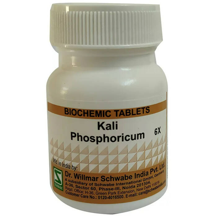 Dr .Willmar Schwabe India Kali Phosphoricum Biochemic Tablet - Safuron Naturals