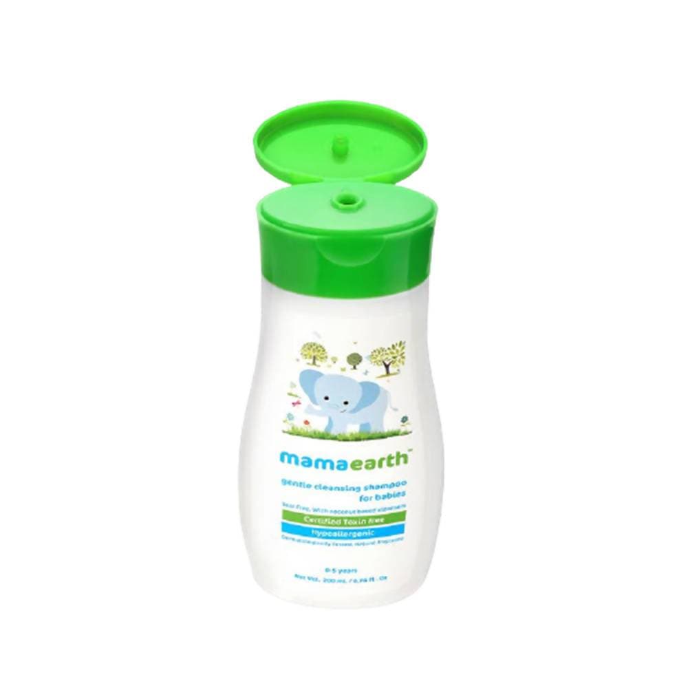 Mamaearth Gentle Cleansing Baby Shampoo For Natural Cleansers & Tear-Free Formula Mamaearth Gentle Cleansing Baby Shampoo For Natural Cleansers & Tear-Free Formula