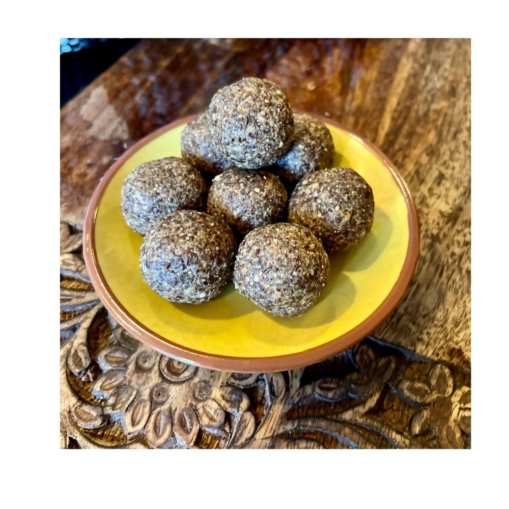Mylapore Kitchens Flax seeds laddu - Safuron