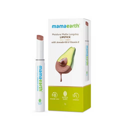 Mamaearth Moisture Matte Long Stay Lipstick-Espresso Brown Mamaearth Moisture Matte Long Stay Lipstick-Espresso Brown