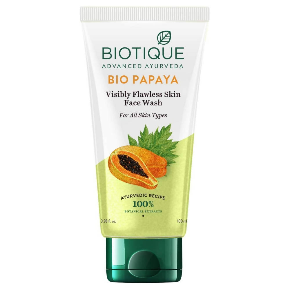 Biotique Bio Papaya Visibly Flawless Skin Face Wash Biotique Bio Papaya Visibly Flawless Skin Face Wash
