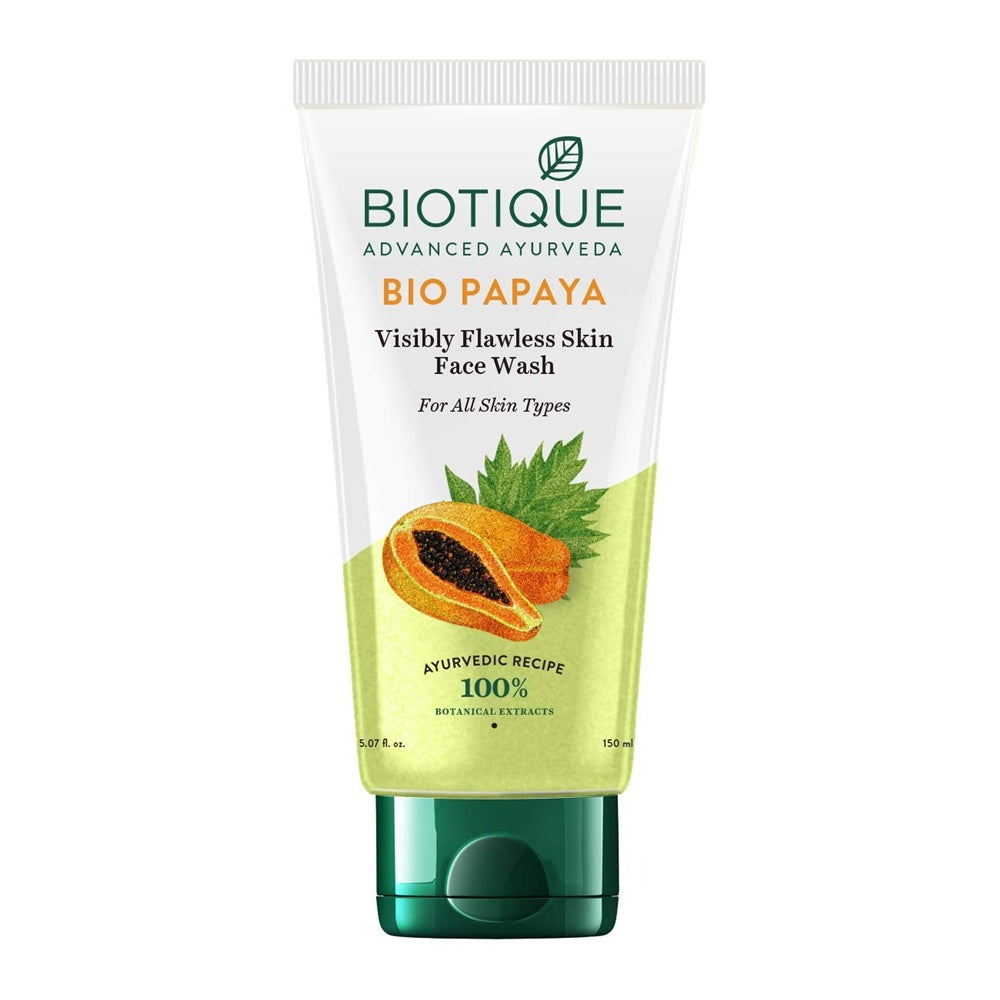 Biotique Bio Papaya Visibly Flawless Skin Face Wash Biotique Bio Papaya Visibly Flawless Skin Face Wash