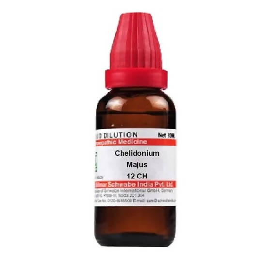 Dr. Willmar Schwabe India Chelidonium Majus Dilution 12 ch Dr. Willmar Schwabe India Chelidonium Majus Dilution 12 ch