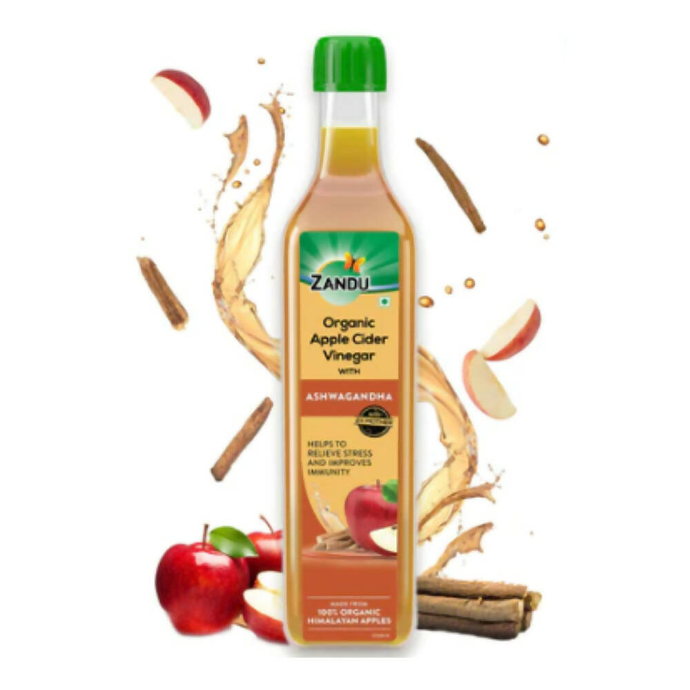 Zandu Organic Apple Cider Vinegar With Ashwagandha - safuroncart