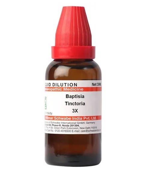 Dr. Willmar Schwabe India Baptisia Tinctoria Dilution Dr. Willmar Schwabe India Baptisia Tinctoria Dilution