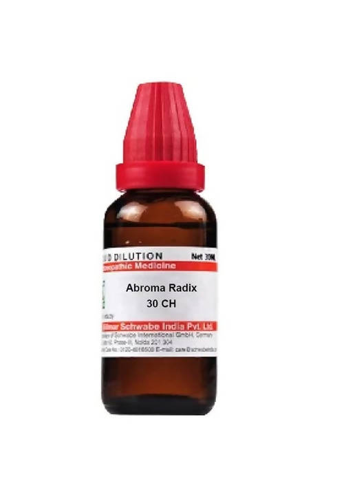 Dr. Willmar Schwabe India Abroma Radix Dilution Dr. Willmar Schwabe India Abroma Radix Dilution