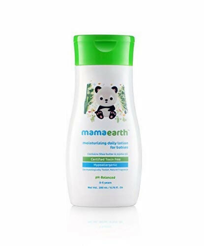 Mamaearth Daily Moisturizing Lotion & Nourishing Baby Hair Oil, With Almond & Avocado Oil Mamaearth Daily Moisturizing Lotion & Nourishing Baby Hair Oil, With Almond & Avocado Oil