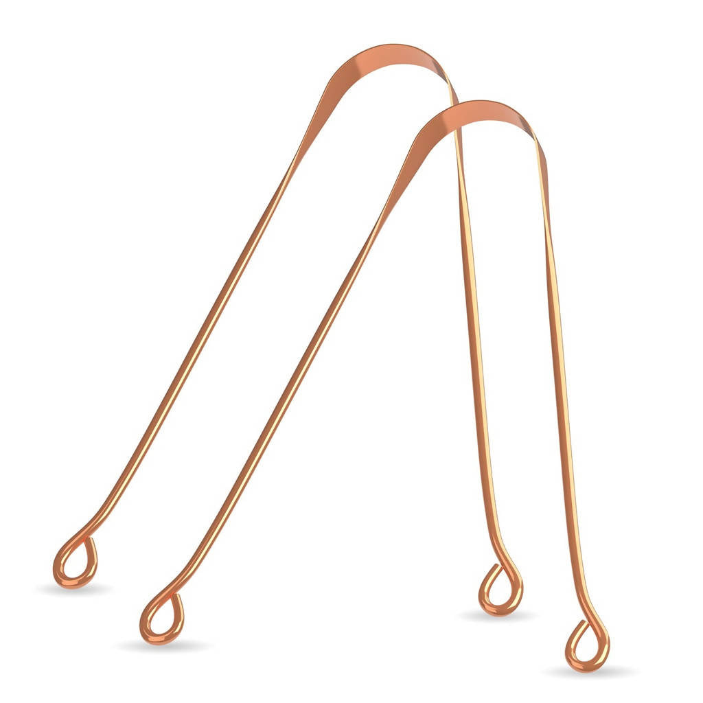 Zandu Copper Tongue Cleaner Zandu Copper Tongue Cleaner