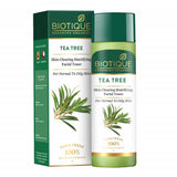 Biotique Advanced Organics Tea Tree Skin Clearing Mattifying Facial Toner - Safuron