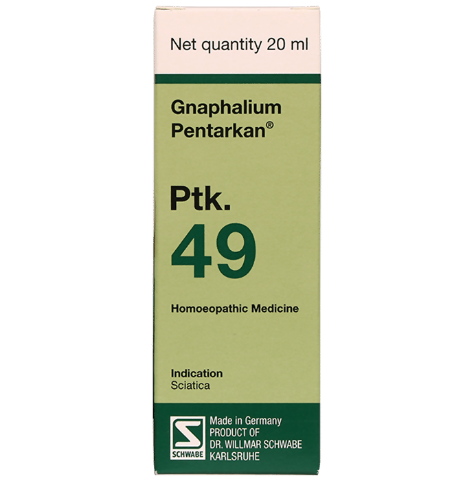 Dr. Willmar Schwabe Germany Gnaphalium Pentarkan Ptk. 49 Drops - Safuron Naturals