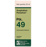 Dr. Willmar Schwabe Germany Gnaphalium Pentarkan Ptk. 49 Drops - Safuron Naturals