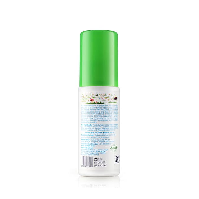 Mamaearth Natural Mosquito Repellent with Citronella & Lemongrass Oil Mamaearth Natural Mosquito Repellent with Citronella & Lemongrass Oil