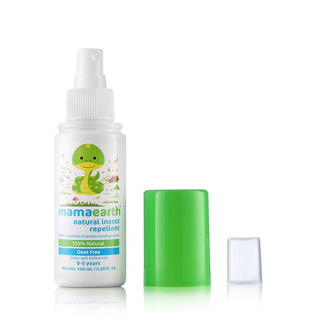 Mamaearth Natural Mosquito Repellent with Citronella & Lemongrass Oil Mamaearth Natural Mosquito Repellent with Citronella & Lemongrass Oil