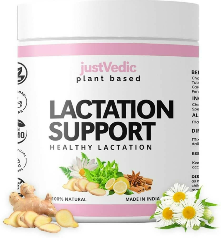 Just Vedic Lactation Support Drink Mix - Safuron