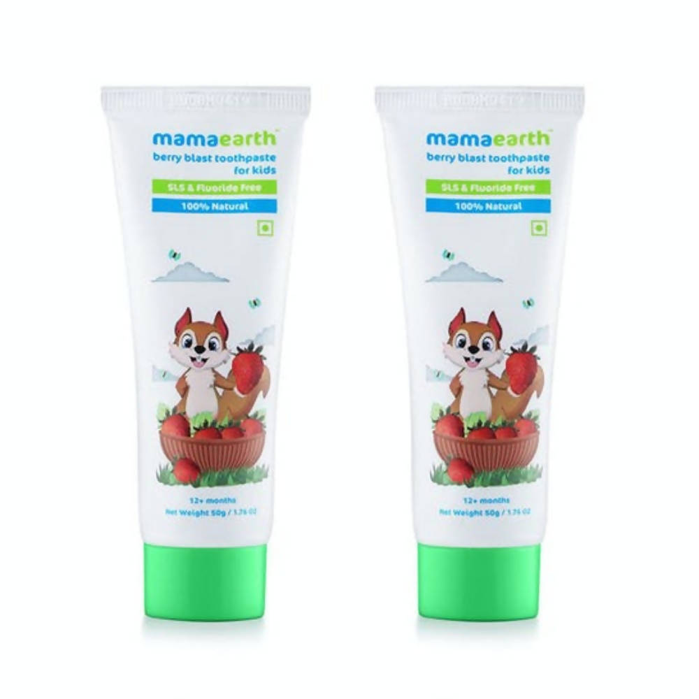 Mamaearth Berry Blast Kids Toothpaste for Kids - Safuron Mamaearth Berry Blast Kids Toothpaste for Kids - Safuron