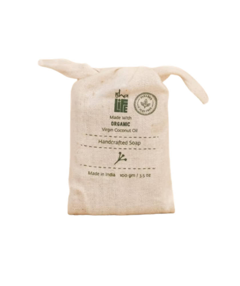 Isha Life Organic Virgin Coconut Oil Soap - Safuron Naturals