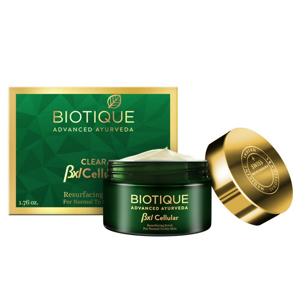 Biotique BXL Cellular Clear - Resurfacing Scrub - Safuron
