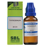 SBL Homeopathy Thyroidinum Dilution - Safuron