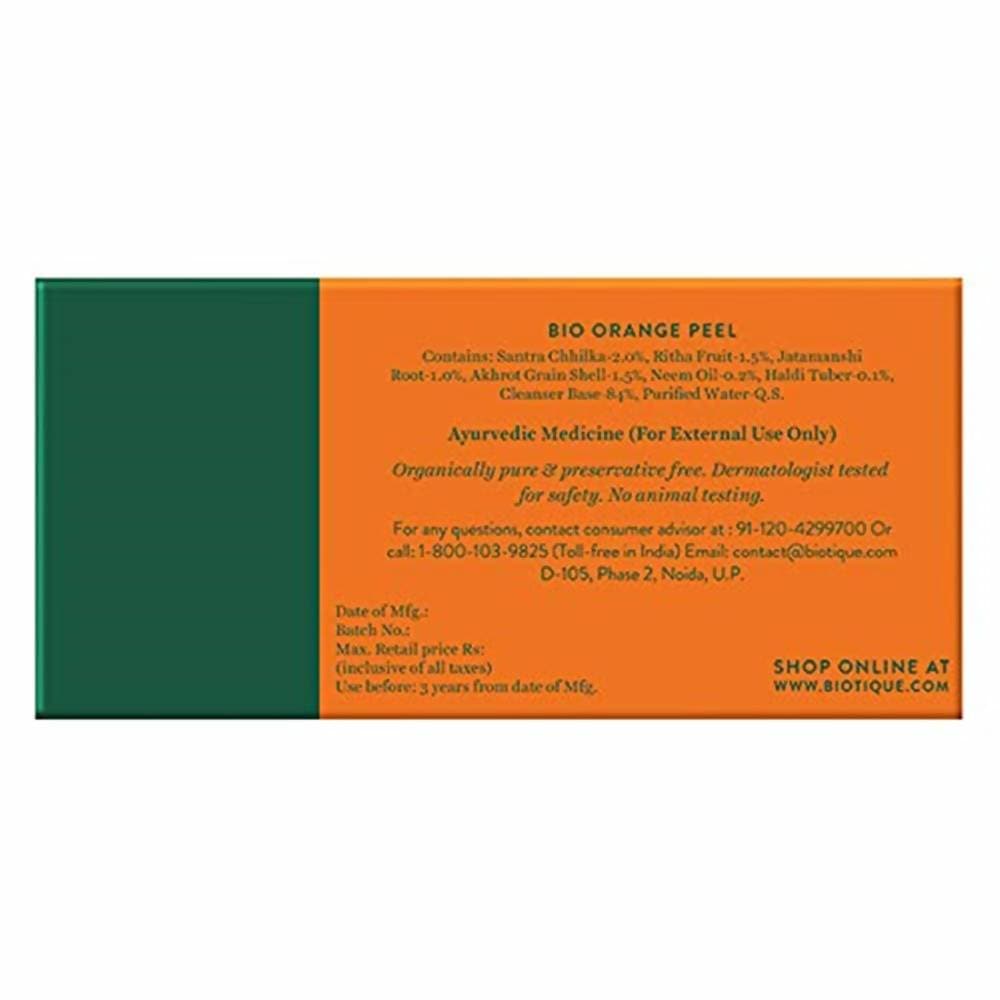 Biotique Orange Peel Revitalizing Body Soap Biotique Orange Peel Revitalizing Body Soap