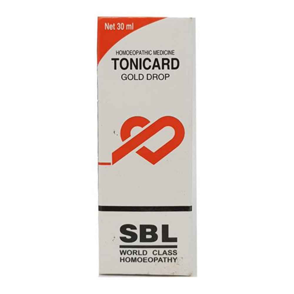 SBL Homeopathy Tonicard Gold Drops