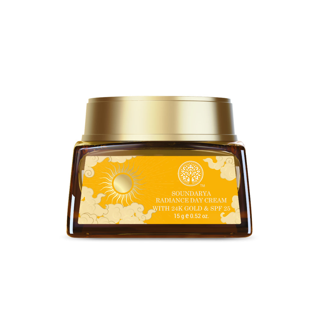 Forest Essentials Soundarya Radiance Cream With 24K Gold & SPF 30 Forest Essentials Soundarya Radiance Cream With 24K Gold & SPF 30