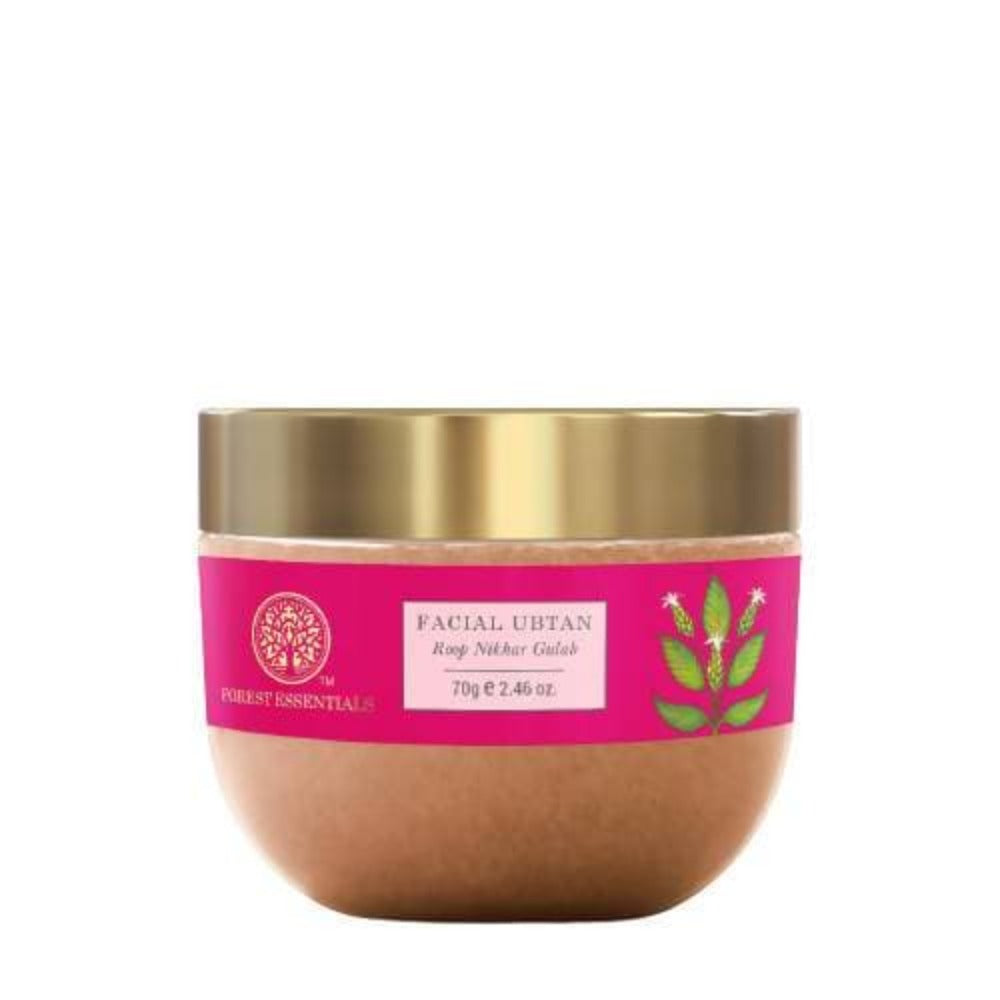 Forest Essentials Facial Ubtan Roop Nikhar & Gulab - Safuron Forest Essentials Facial Ubtan Roop Nikhar & Gulab - Safuron