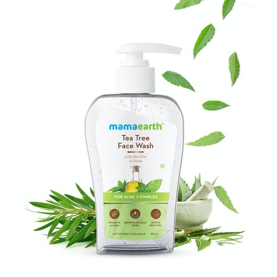 Mamaearth Tea Tree Face Wash for Acne & Pimples Mamaearth Tea Tree Face Wash for Acne & Pimples