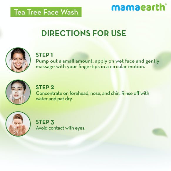 Mamaearth Tea Tree Face Wash for Acne & Pimples Mamaearth Tea Tree Face Wash for Acne & Pimples